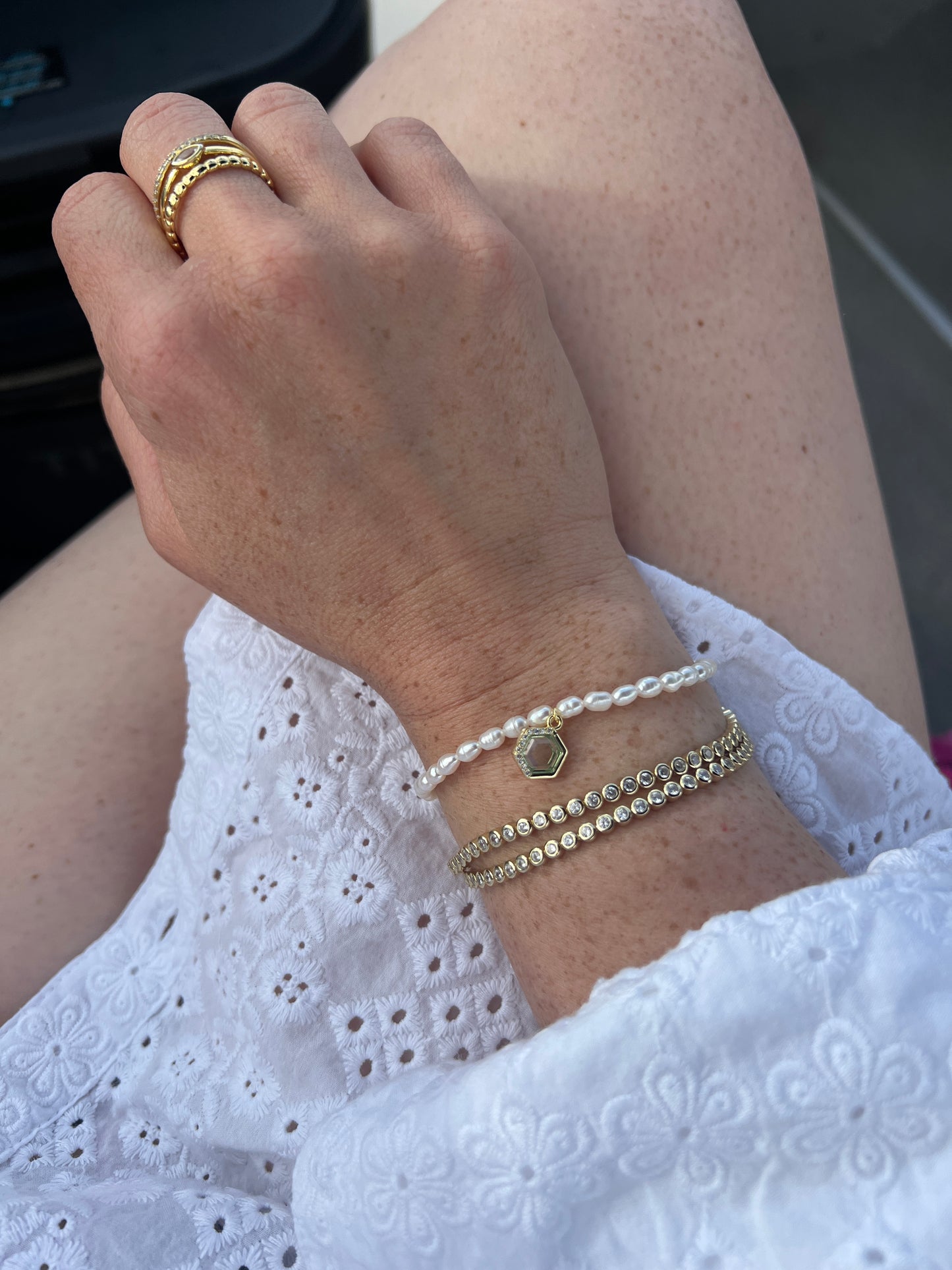 Stardust Pearl Bracelet