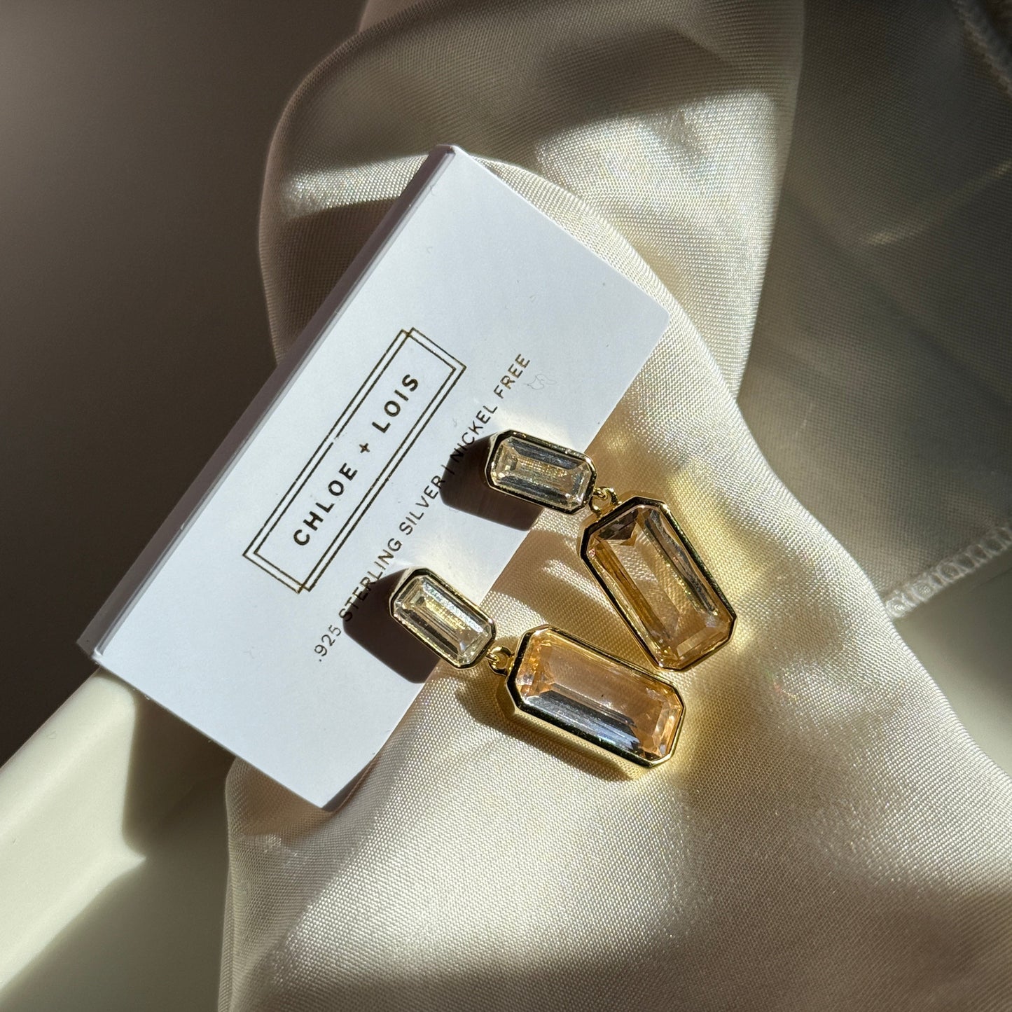 Radiant Drop Earrings