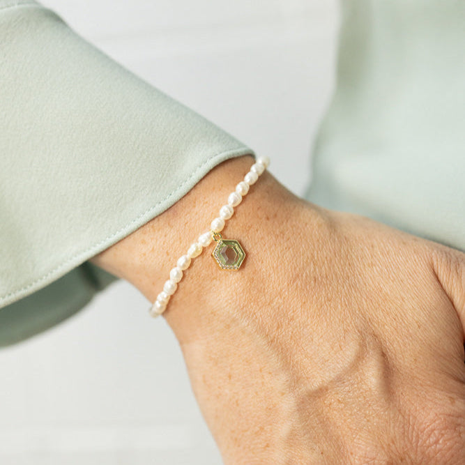Stardust Pearl Bracelet