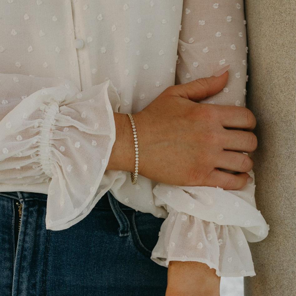 Chloe Tennis Bracelet