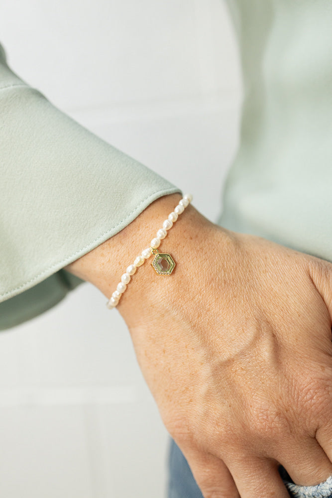 Stardust Pearl Bracelet