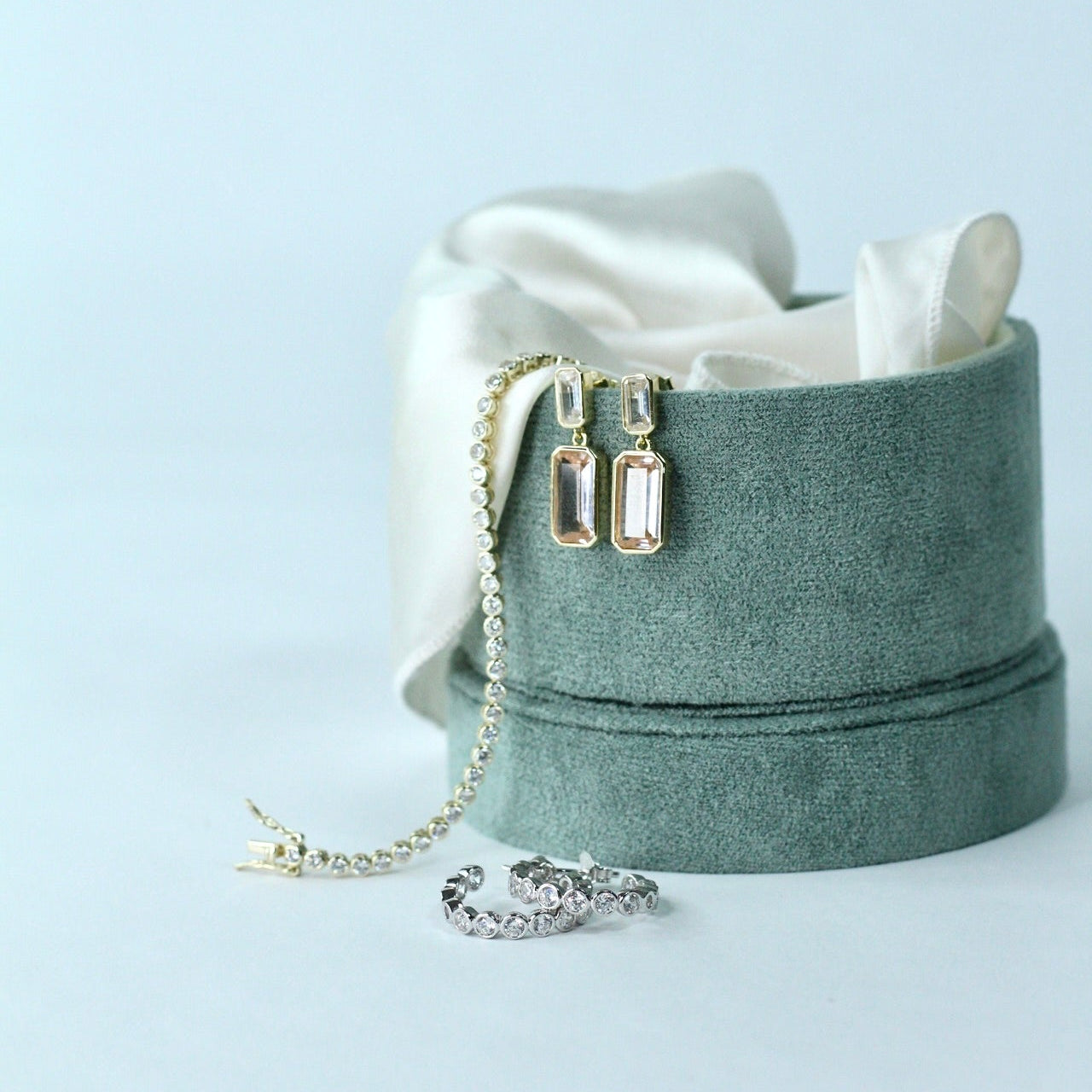 Radiant Drop Earrings