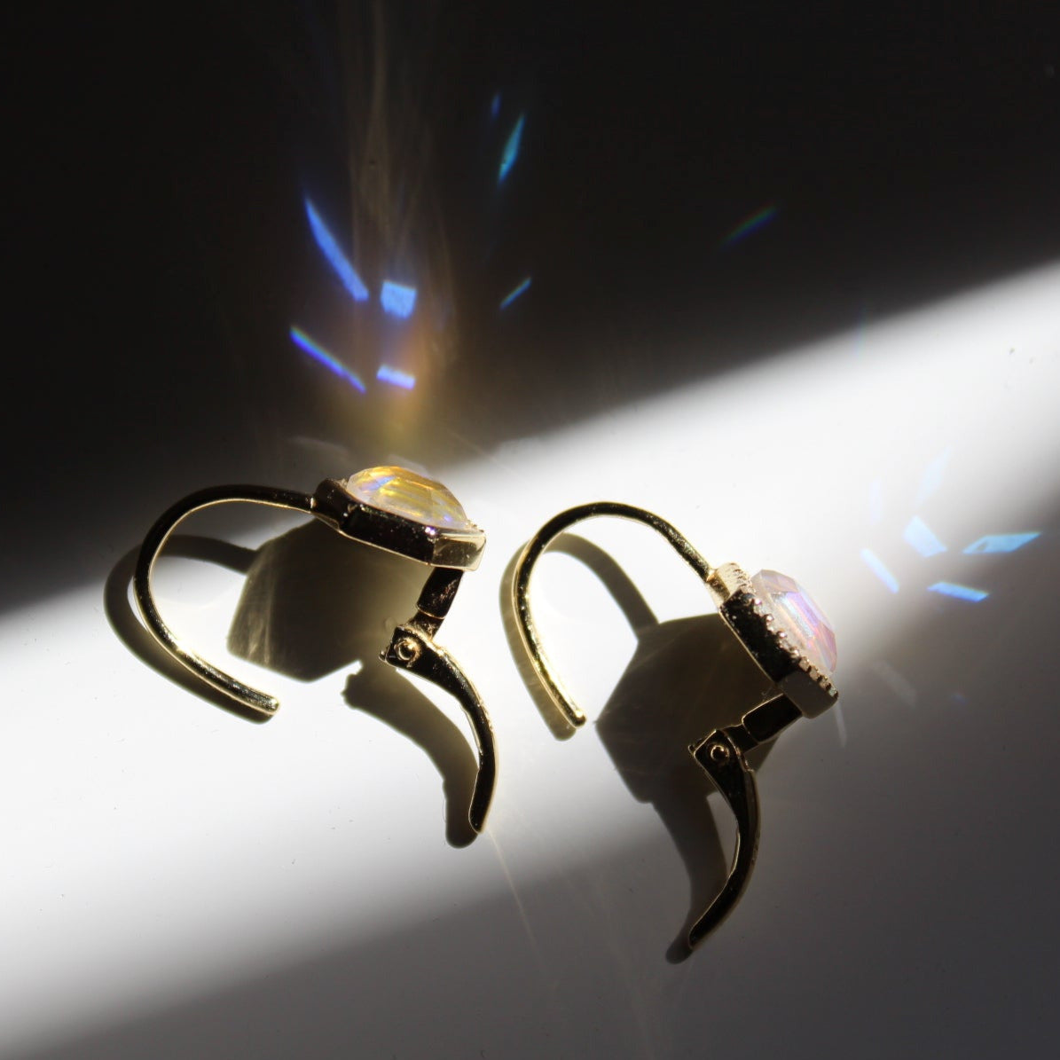 Stardust Leverback Earrings