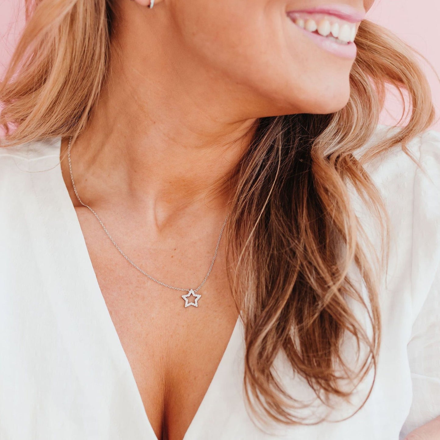 Chloe + Lois Sterling Silver Star Necklace