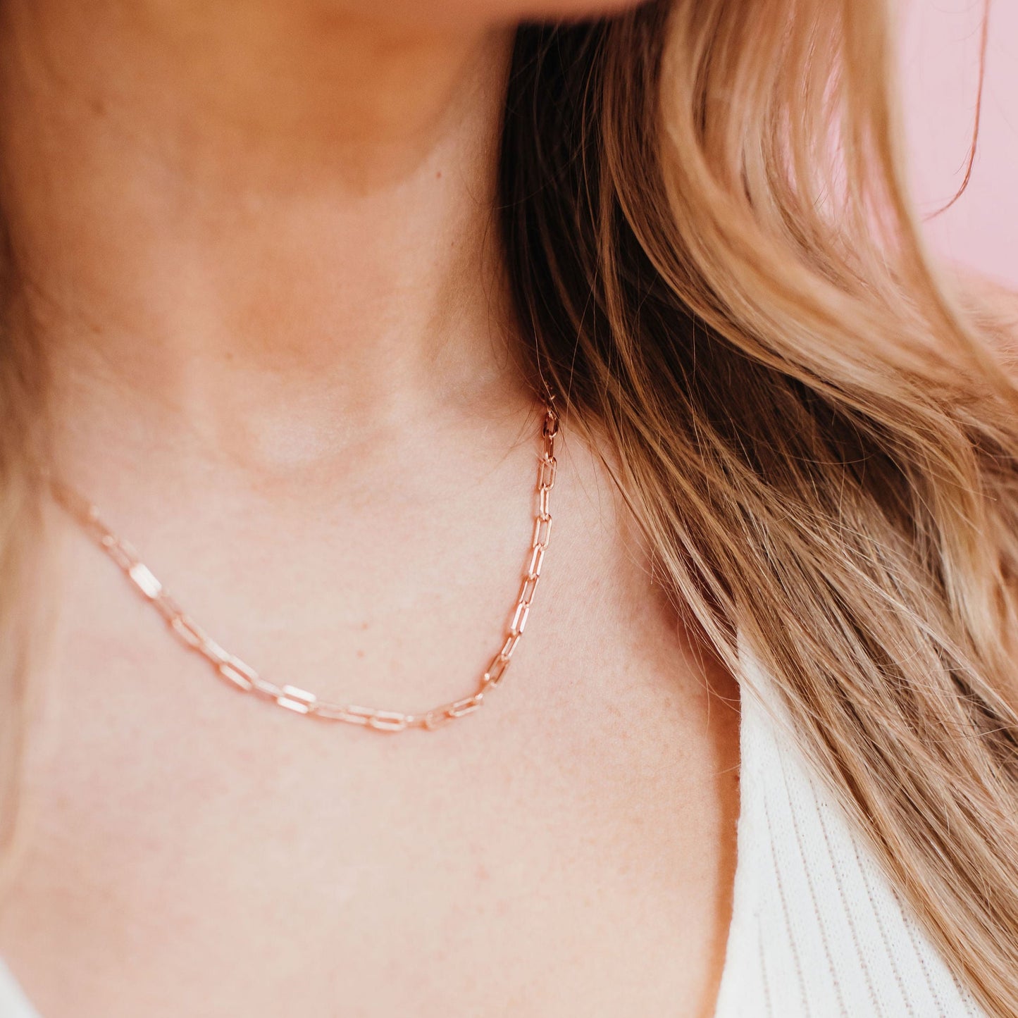 CHLOE + LOIS GLITTER CLIP NECKLACE
