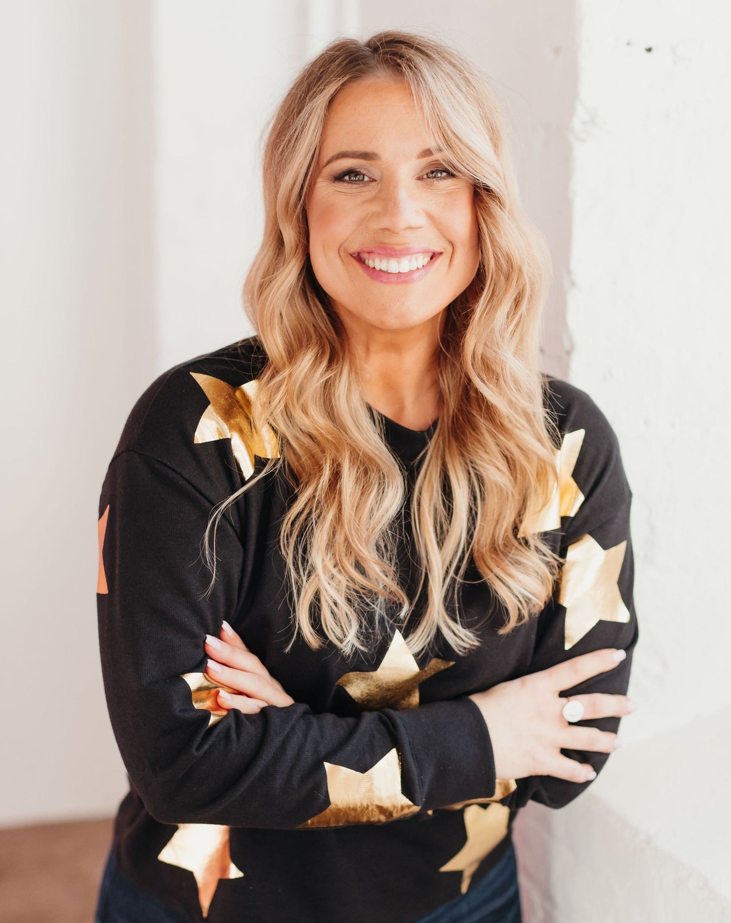 Limited Edition Gold Foil Star Pullover