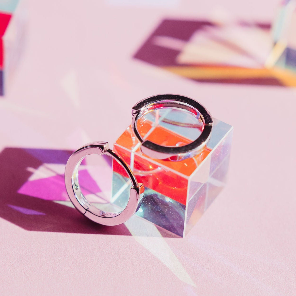 Chloe + Lois Huggie Hoops