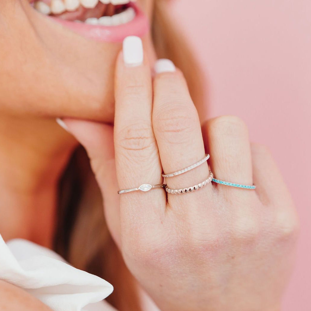 Chloe + Lois Dainty Stacking Rings