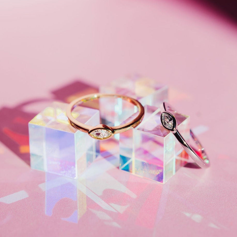 Chloe + Lois Sparkler Stacking Ring