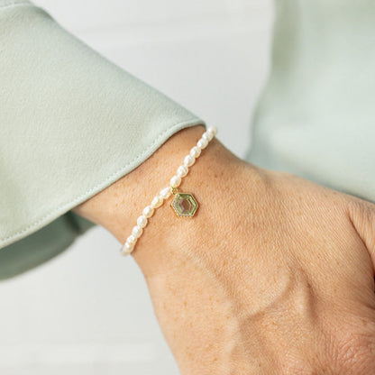Stardust Pearl Bracelet