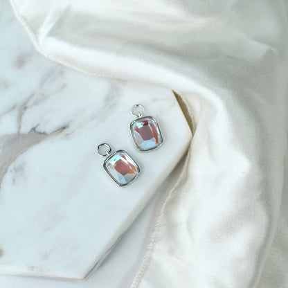 Cushion Charm in Angel Aura Quartz