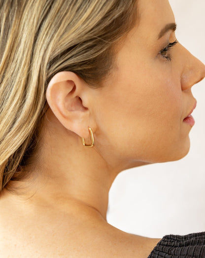 Chloe + Lois Bubble Hoop Earrings in 14K Gold 