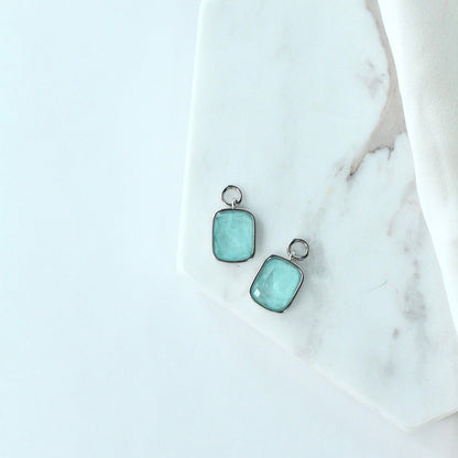 Cushion Charm in Sea Glass