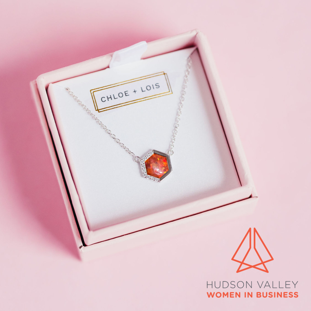 Hudson Valley Women in Business Charity Necklace by Chloe + Lois