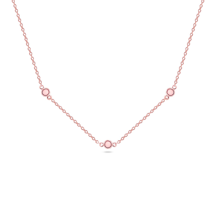 Milky Pink Dreams Layering Necklace