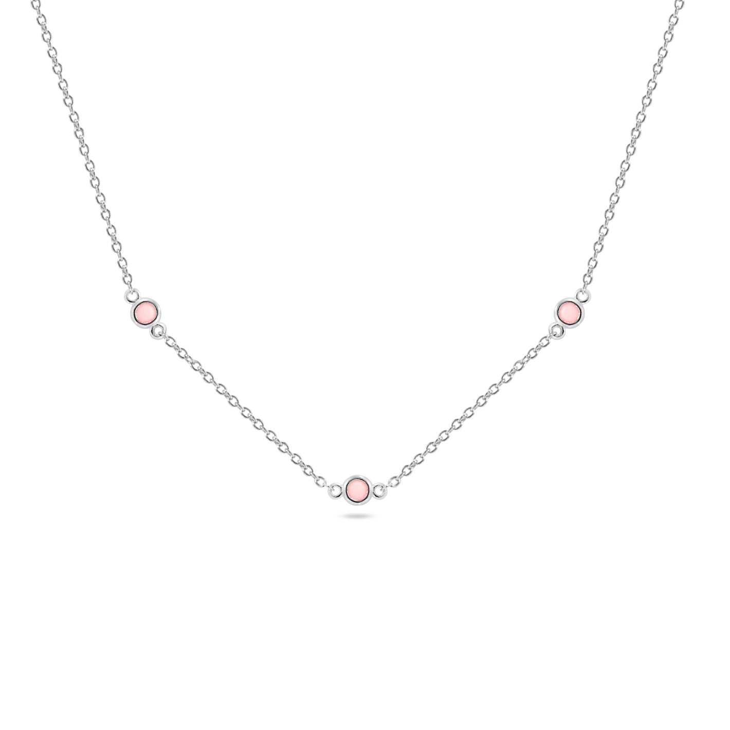 Milky Pink Dreams Layering Necklace