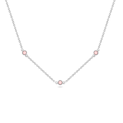 Milky Pink Dreams Layering Necklace