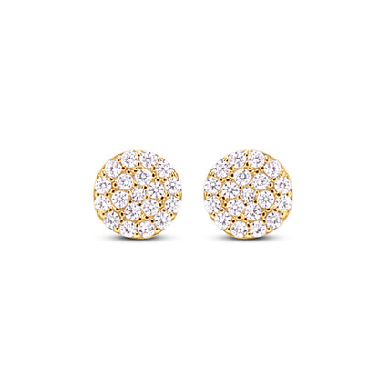 Chloe + Lois Dainty 14K Gold Stud Earrings