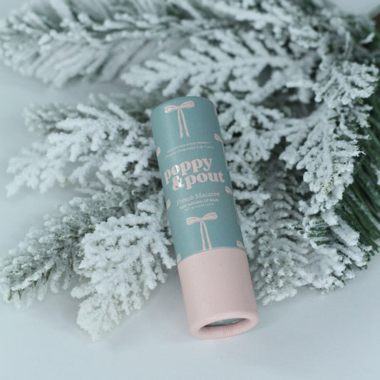 Poppy and Pout Limited Edition Lip Balm, French Macaron