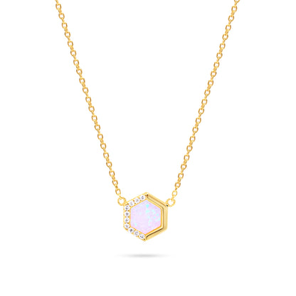 Chloe + Lois Stardust Necklace in 14K Gold