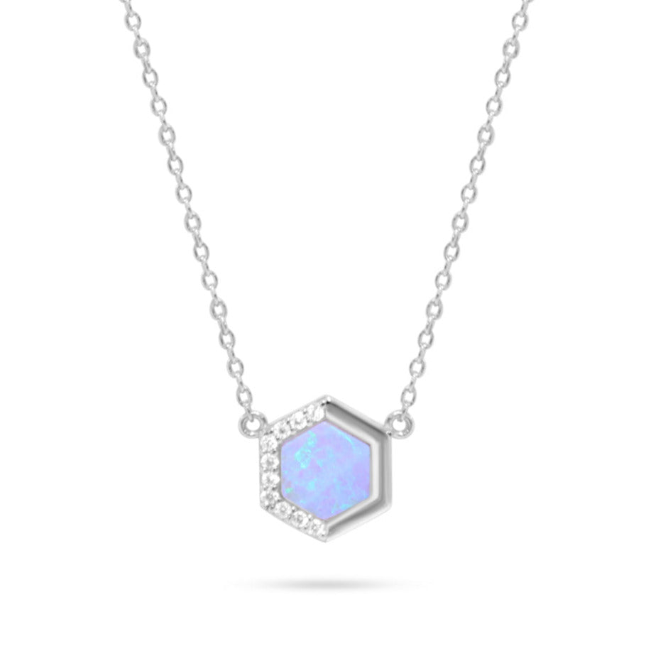 Chloe + Lois Stardust Necklace in Sterling Silver