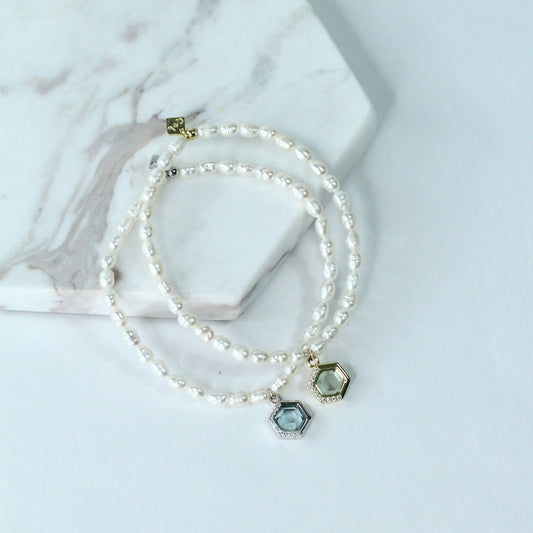 Stardust Pearl Bracelet