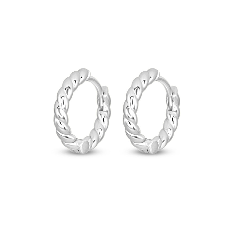 Braided Hoops Medium