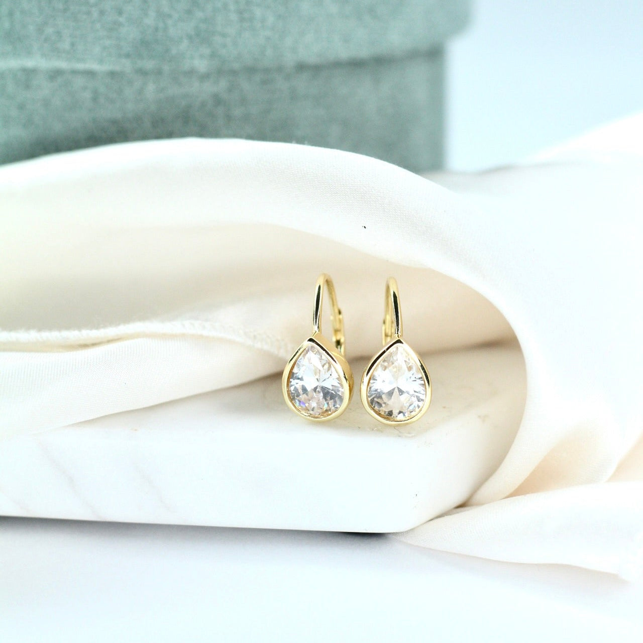 Leverback Drop Earrings