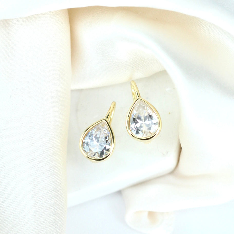 Leverback Drop Earrings