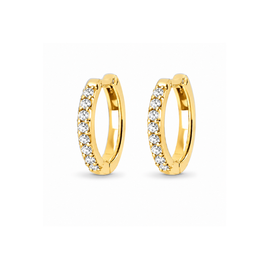 Round Charm Hoop - 11MM