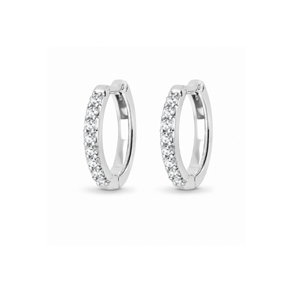 Round Charm Hoop - 11MM