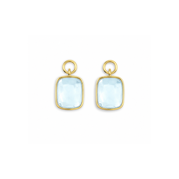 Cushion Charm Set - Aquamarine