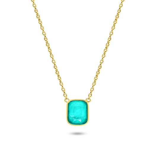 Cushion Necklace in Capri Dream