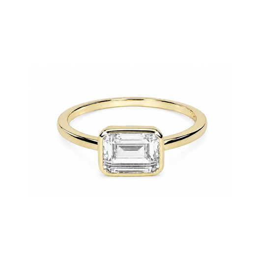 East West Mini Cushion Ring