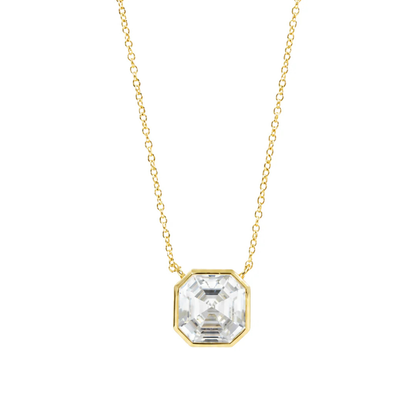 Luxe Asscher Necklace
