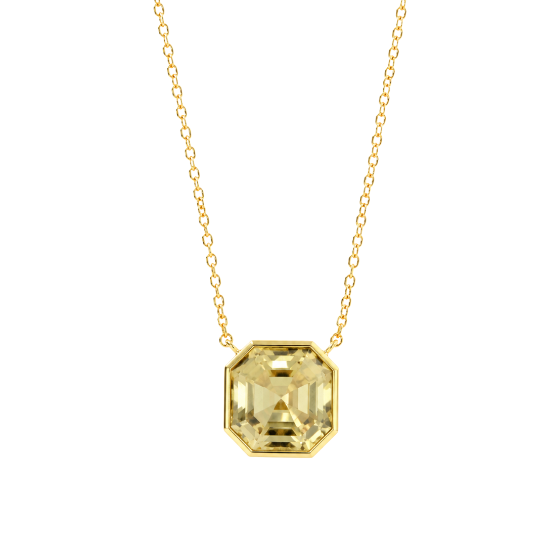Luxe Asscher Necklace