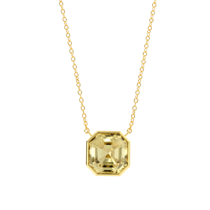 Luxe Asscher Necklace