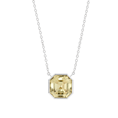 Luxe Asscher Necklace