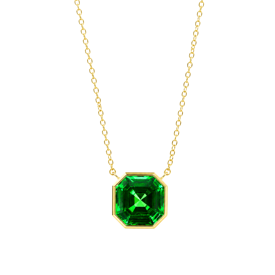 Luxe Asscher Necklace