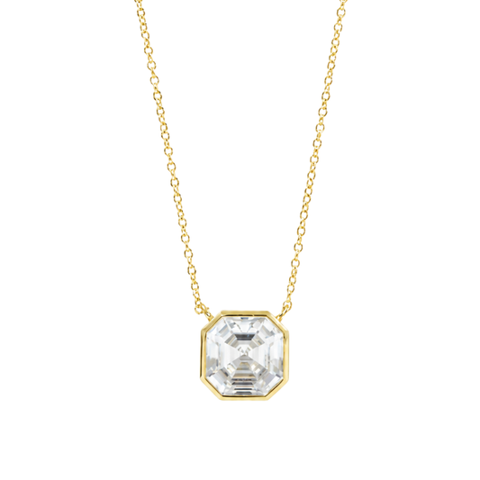 Luxe Asscher Necklace