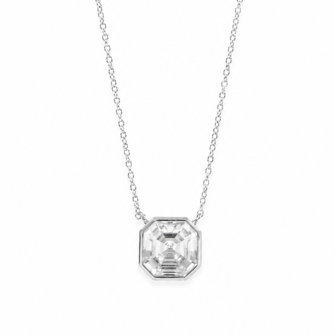 Luxe Asscher Necklace