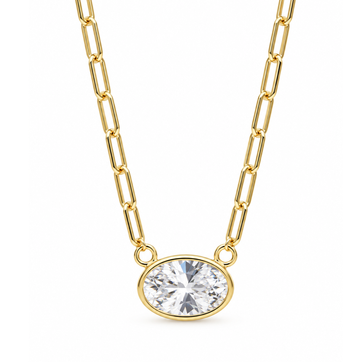 Oval Link Necklace