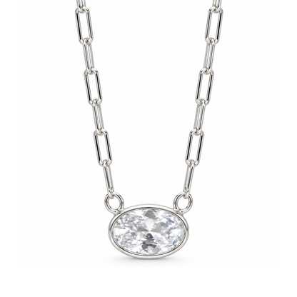 Oval Link Necklace