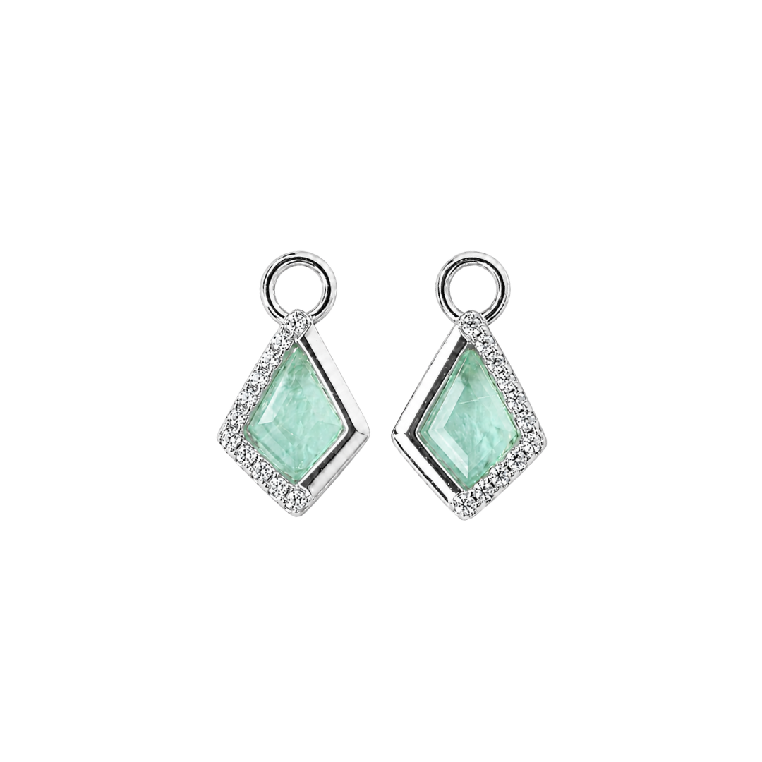 Kite Charm Set - Sea Glass