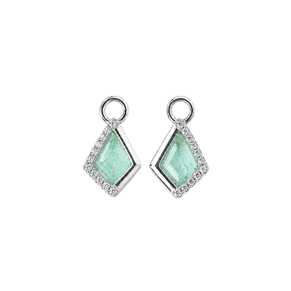 Kite Charm Set - Sea Glass