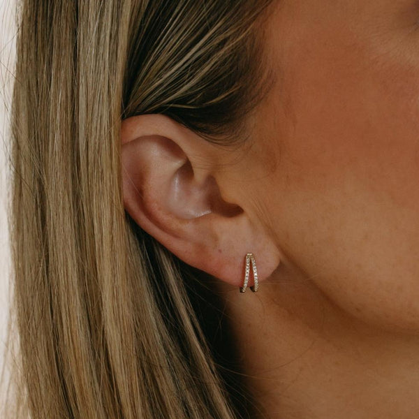 Jent Louis Melt half hoop pierce 片耳 E121B SPRING CLIP ON 0.8