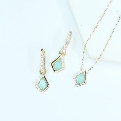 Kite Hoops in Sea Glass