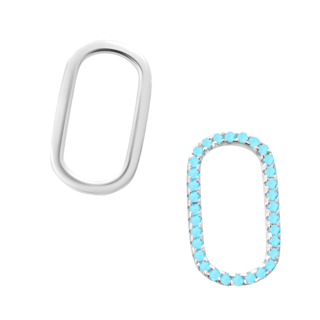 Limited Edition Turquoise Luxe Link Plate