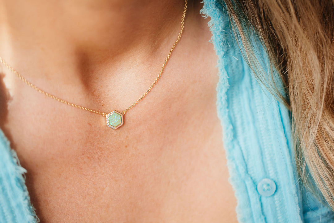Sparrow's Nest of the Hudson Valley Stardust Necklace by Chloe + Lois