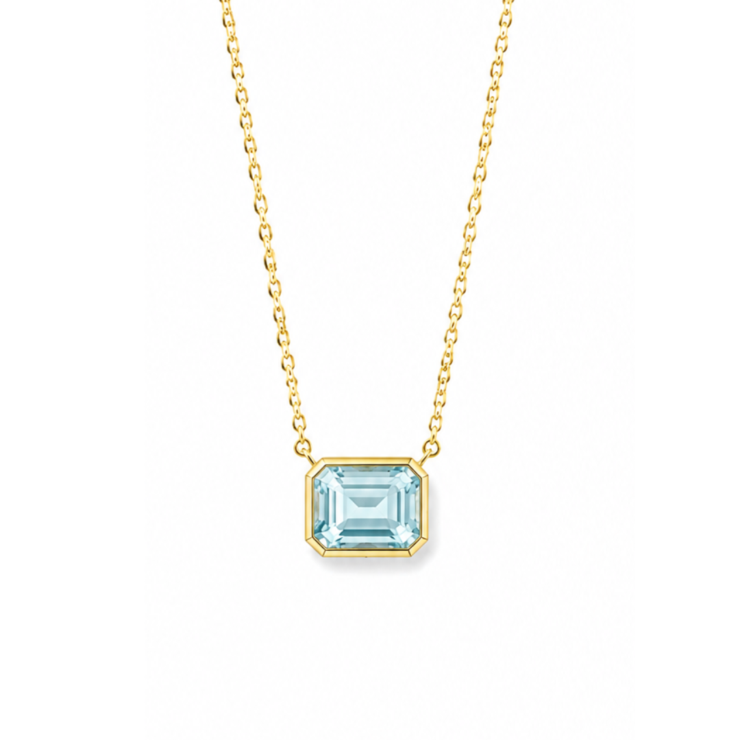East West Mini Cushion Necklace